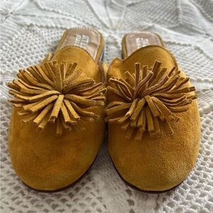 Yellow Suede Tassel Loafers- because nobody should wear basic flats💛